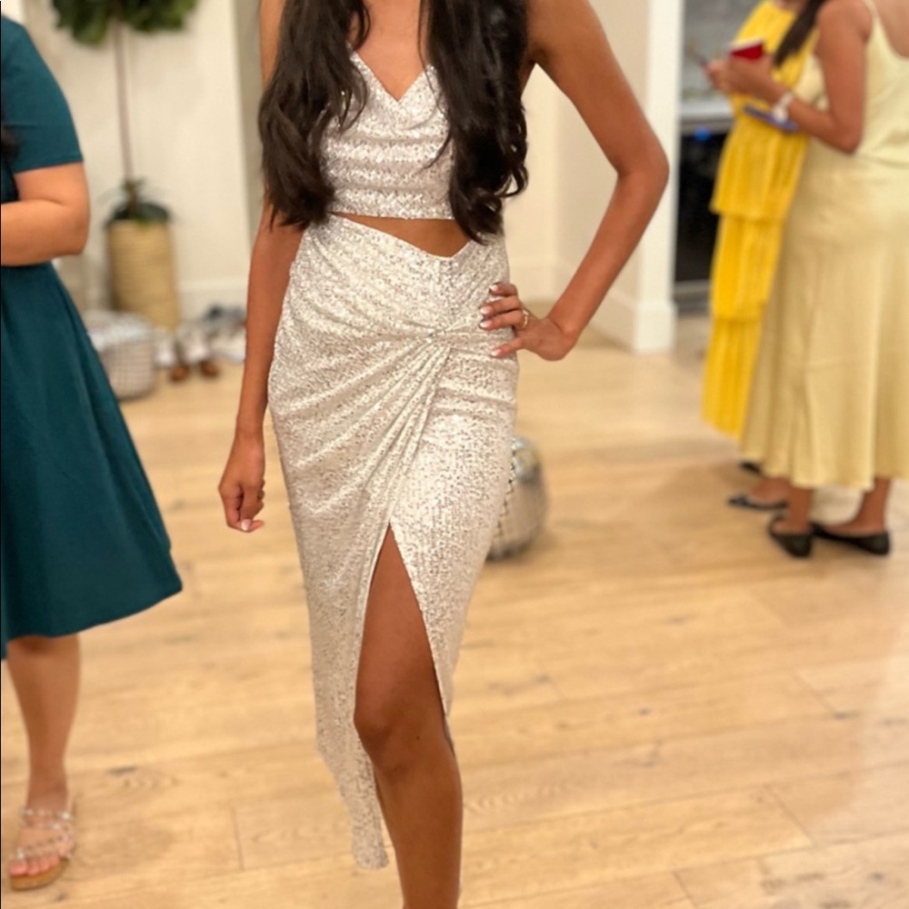 Sequin dress perfect for bachelorette